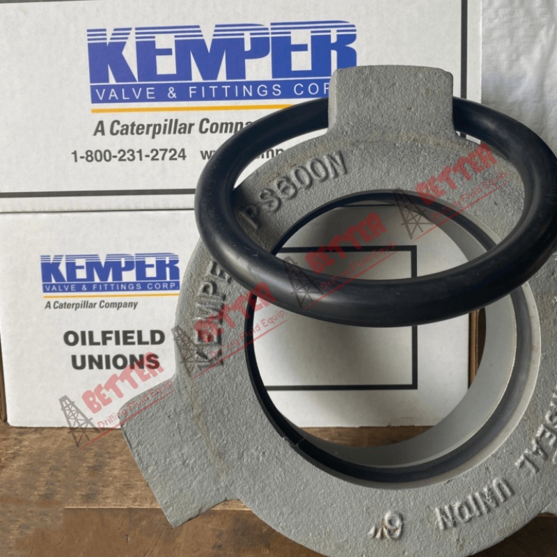 kemper hammerseal union, hammer seal union, mud tank union